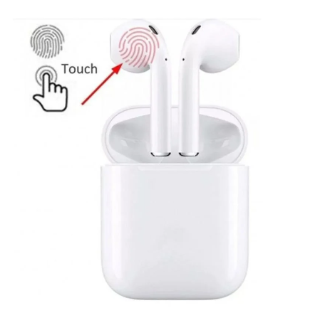 Fone De Ouvido Sem Fio Wireless Bluetooth Earpods I12 / Cor Única