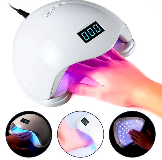Cabine Secador Estufa Forno De Unha Uv Gel Led 48w