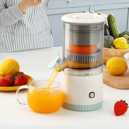 Espremedor Elétrico Portátil USB Recarregável Automático 400ml Suco Natural sem Esforço